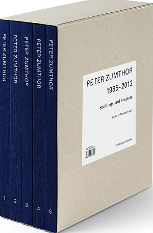Peter Zumthor 1985 – 2013: Buildings and Projects (一套5本